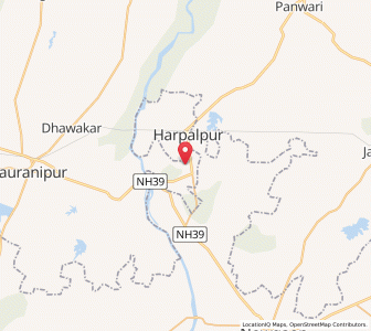 Map of Sonra, Madhya Pradesh