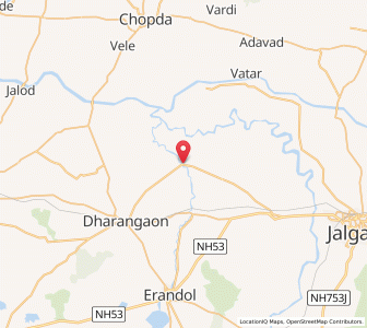 Map of Sonvad, Maharashtra