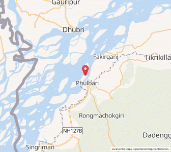 Map of South Salmara, Assam
