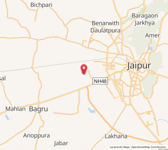Map of Srirampura, Rajasthan