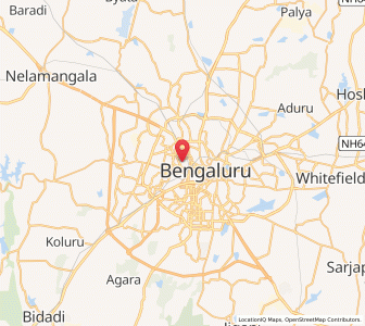 Map of Srirampuram, Karnataka