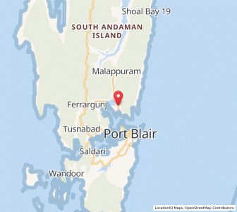 Map of Stewartganj, Andaman and Nicobar Islands