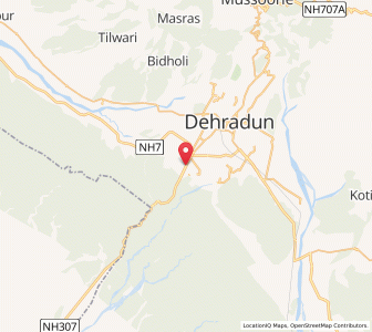 Map of Subhashnagar, Uttarakhand