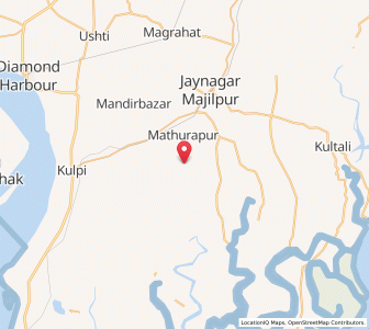 Map of Sudirhat, West Bengal