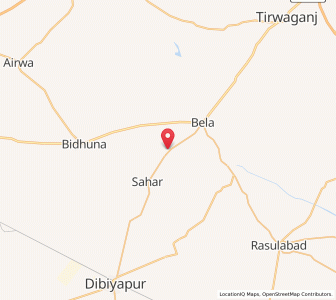 Map of Sujan Purwa, Uttar Pradesh