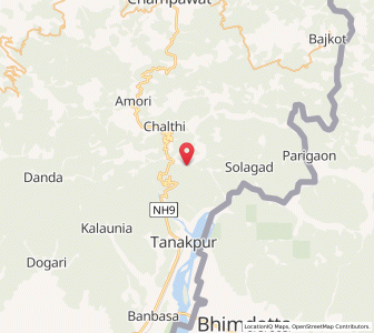 Map of Sukhidhang, Uttarakhand