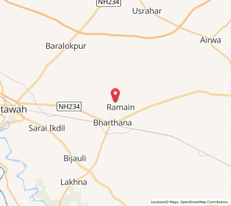 Map of Sukhlal ka Nagla, Uttar Pradesh