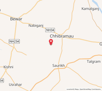 Map of Sukhrampur, Uttar Pradesh