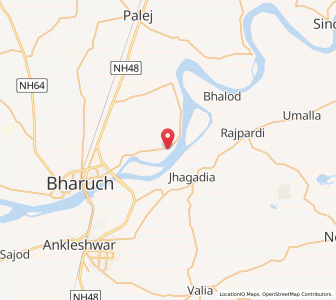 Map of Suklatirth, Gujarat