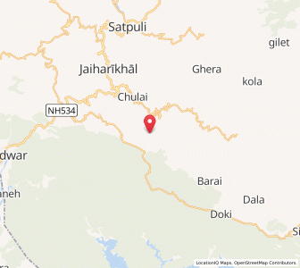 Map of Sukoli Malli, Uttarakhand