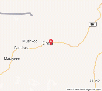 Map of Suktiyal, Kashmir
