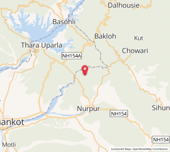Map of Sulial, Punjab