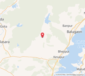 Map of Sumandal, Odisha