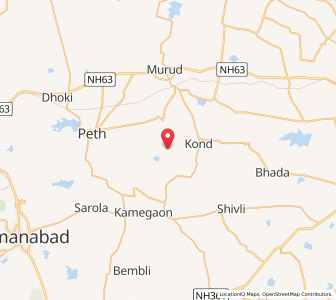 Map of Sumba, Maharashtra