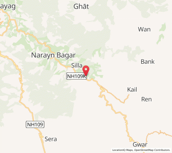 Map of Suna, Uttarakhand