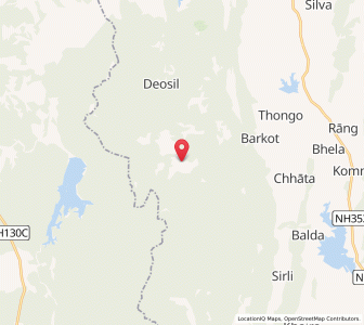 Map of Sunaberha, Chhattisgarh