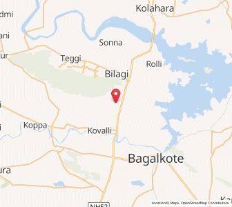 Map of Sunag, Karnataka