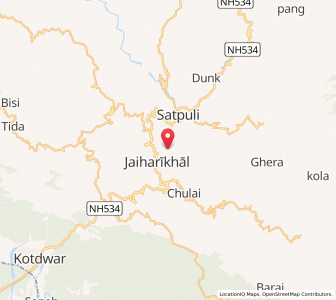 Map of Sundriyalgaon, Uttarakhand