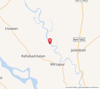 Map of Sunhara, Uttar Pradesh