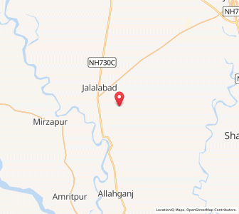 Map of Sunkhra, Uttar Pradesh