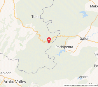 Map of Sunki, Odisha