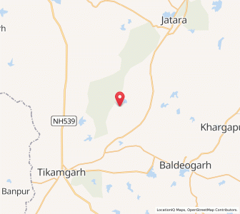 Map of Sunoni, Madhya Pradesh