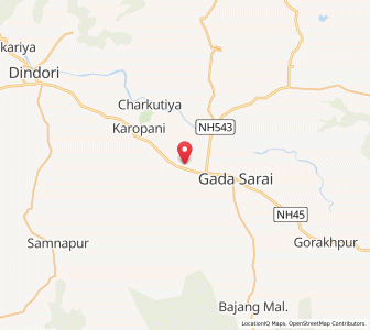 Map of Sunpuri, Madhya Pradesh