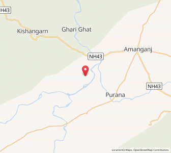 Map of Sunwani Kalan, Madhya Pradesh