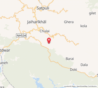 Map of Suraikhet, Uttarakhand