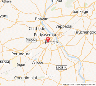 Map of Surampatti, Tamil Nadu