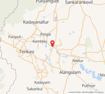 Map of Surandai, Tamil Nadu