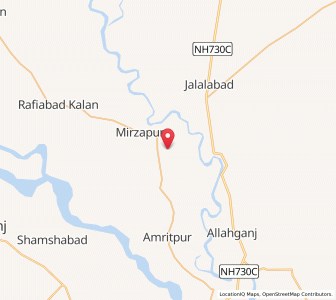 Map of Surha, Uttar Pradesh