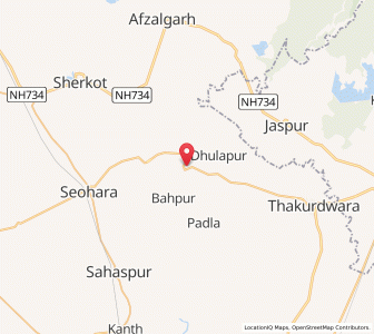 Map of Surjannagar, Uttar Pradesh