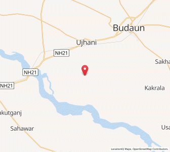 Map of Surkha, Uttar Pradesh