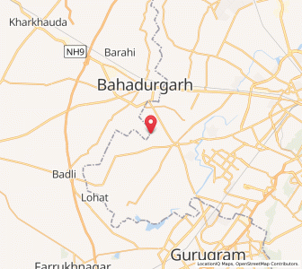 Map of Surkhpur, NCT