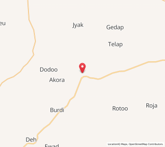 Map of Surpalia, Rajasthan