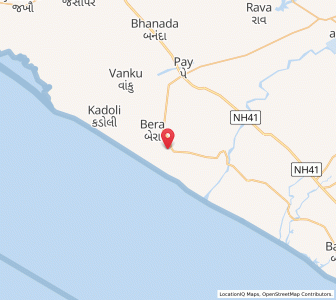 Map of Suthri, Gujarat