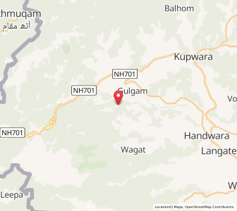 Map of Sutsalyor, Kashmir