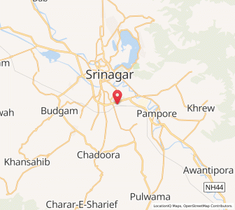Map of Sutu Kuturbagh, Kashmir