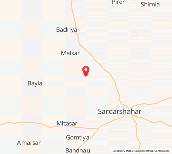 Map of Suwana ki Dhani, Rajasthan