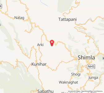 Map of Syatha, Himachal Pradesh