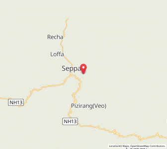 Map of Tabumoreng, Arunachal Pradesh