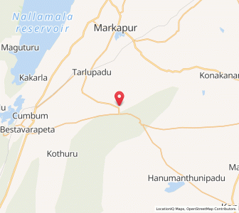 Map of Tadivaripalle, Andhra Pradesh