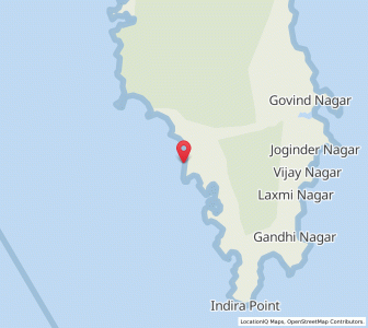Map of Tae-angha, Andaman and Nicobar Islands