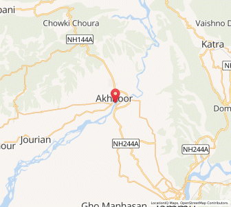 Map of Tahsil, Kashmir
