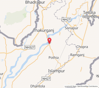 Map of Taiabpur, Bihar