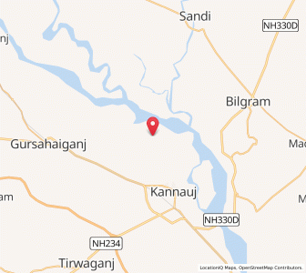 Map of Taj Muhammadpur, Uttar Pradesh
