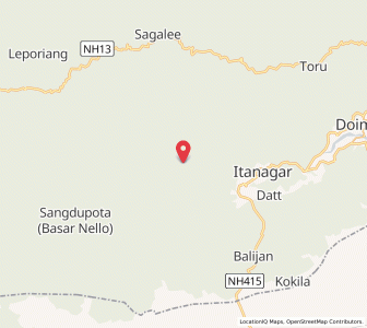 Map of Takarnam, Arunachal Pradesh