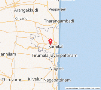 Map of Takkalur, Puducherry