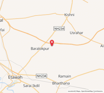 Map of Takpura, Uttar Pradesh